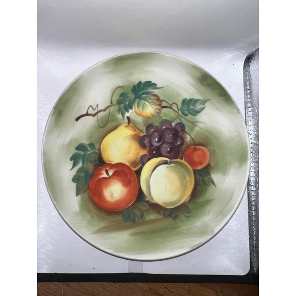 Royal Cauldon Other - Royal Cauldon Bristol Ironstone Fruit Plate Hand Painted Vintage SL 5535 England